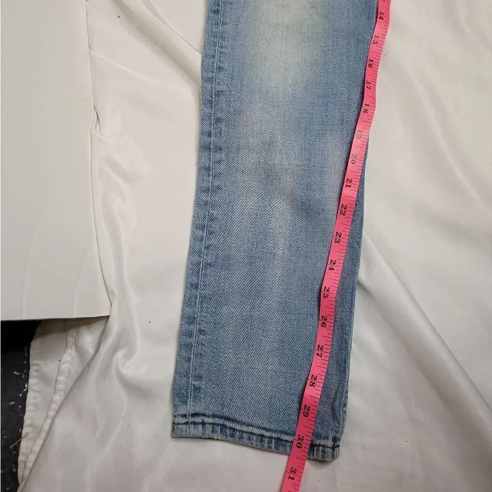 ZARA MAN light wash‎ stretch skinny jeans 32x30
